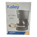 Cafetera Electrica Kalley 4 Tazas 0.6l 600w Antigoteo 110v 