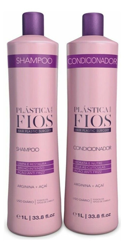 Cadiveu Plástica Dos Fios Shampoo + Condicionador 2x1l