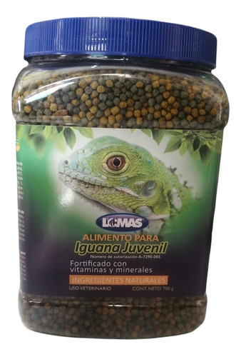 Alimento Para Iguana Juvenil 700gr