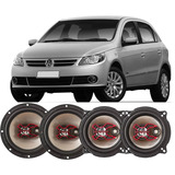 Kit Alto Falante Bravox Original Volkswagen Gol G5 200w 4p