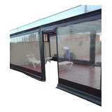 Cerramiento Lona Cristal Pvc Transparente Vertical Enrroble 