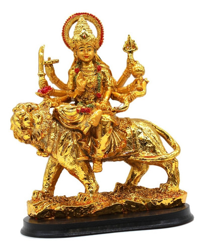 Durga 21 Cm T2652-1 - Estatueta - Buda Shiva Ganesh Parvati