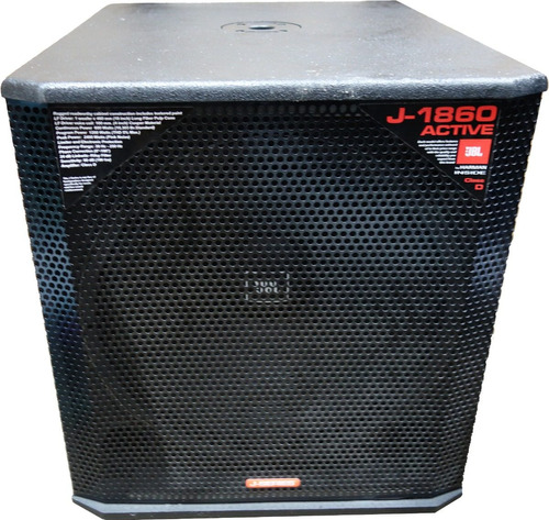 Subwoofer Jbl Selenium J1860a Activo 18 1000w Profesional