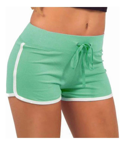 Short Licra Delgada Fresca Corto Sexy Deportivo Playa Dormir