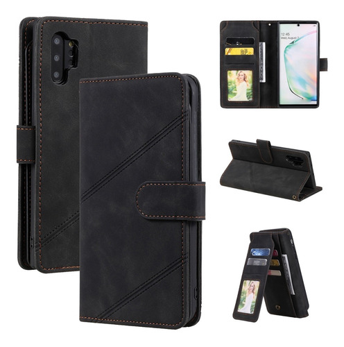 Funda Tipo Cartera Skin Feel Samsung Galaxy Note 10+ Plus