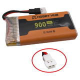 900mah 3.7v 1s 30c Bateria Recargable Lipo