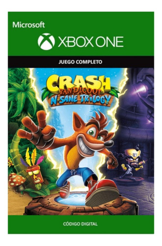 Crash Bandicoot N. Sane Trilogy Xbox One Digital Codigo