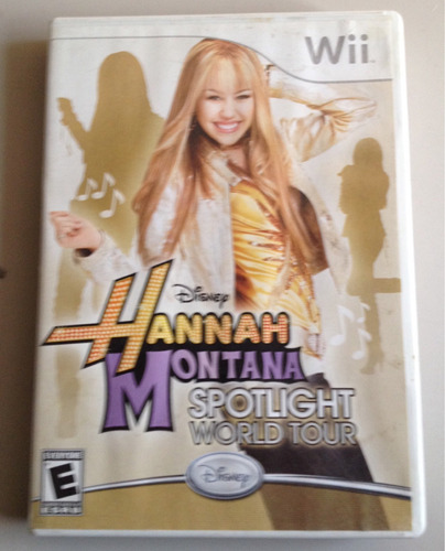 Hannah Montana Spotlight World Tour Wii Usado
