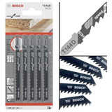 Set Hojas Sierra Caladora Bosch Madera T144d 5u 5 - 50 Mm