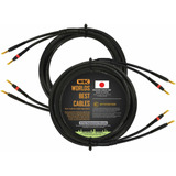 Cable Coaxial Para Altavoces Audiófilos De 9.2 ft Fabricado 