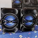 2 Caixas De Som Subwoofer Do Míni System Philips Fwm9000 