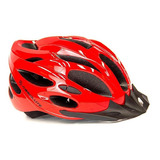 Capacete Absolute Nero Com Sinalizador Cor Vermelho Tamanho 58-62cm