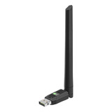 Adaptador Usb Wifi 5.0 De 600 Mbps, 2.4 G, Antena Wi-fi De 5
