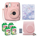 Fujifilm Instax Mini 11 Instant Camera Blush Pink + Paquete.