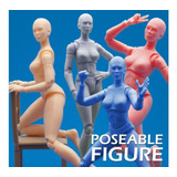Figuras Mujer Hombre Articulados Archivo Stl Impresion3d 