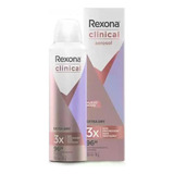 Desodorante Antitranspirante Clinical Extra Dry Rexona 150ml