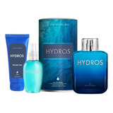 Kit Hydros (deo Côlonia + Body Splash + Sabonete Líquido)