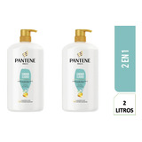 Shampoo Pantene 2 En 1 Cuidado Clasico 2 Litros Pro Vitamina