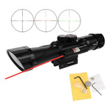 Mira Telescópica 3.5-10x40 Laser Iluminación Verde Rojo Xtc