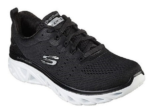 Tenis Skechers Glide-step Sport - Dama - Negro - 149556/bkw