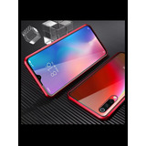 Capa Magnetica 360 Para iPhone 11 Pro Metal Vidro Vermelho