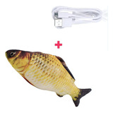 Juguete Pescado Con Movimiento Pará Gato Usb