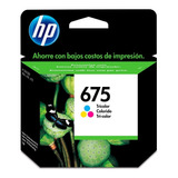 Cartucho Impresoras Hp 675 Color Cn691al Original Oferta