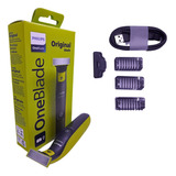 Philips One Blade Barbeador E Aparador De Pelos Original