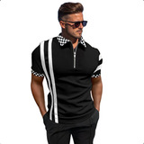 Camisetas Para Hombre Playeras Polo Manga Corta Moda Casual