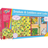 Galt Toys, Snakes & Ladders And Ludo, Juego De Mesa Familiar