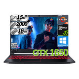 Portátil Gamer Acer Nitro5 Ryzen5 Ram 16gb 2000gb Gtx 1650