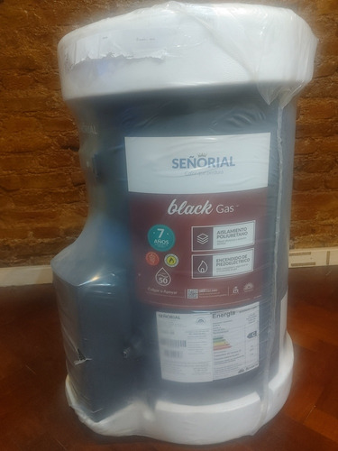 Termotanque Señorial Black 50 Lts A Gas Nuevo