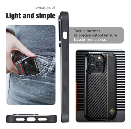 Lc.imeeke Carbon Fiber Case