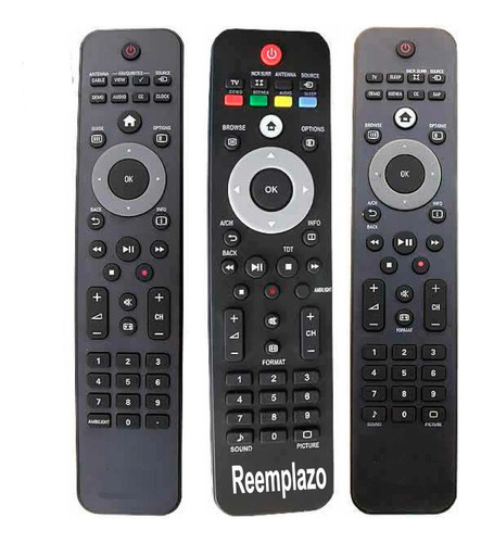 Control Remot Para Tv Philips 42pfl3604/77 42pfl33605/77 Zuk