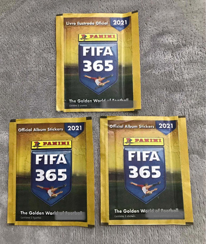 Envelope De Figurinhas Fifa 365 2021 ( Lote C/3)