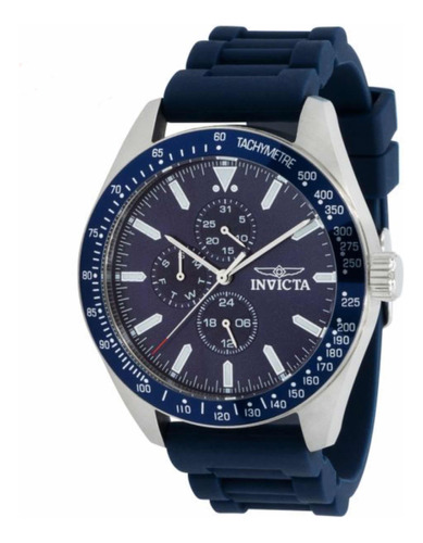 Relógio Invicta Aviator Men's Watch - 45mm, Blue (38401)