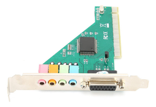 Tarjeta De Sonido Pci Cmi8738 De Canal 4.1 Para Computadora