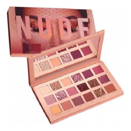 Lote 6 Paletas Sombra Nude 18 Tonos Eyeshadow Mayoreo 