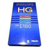 Vhs Cassete Virgen Philips Hg E180 Nuevo 