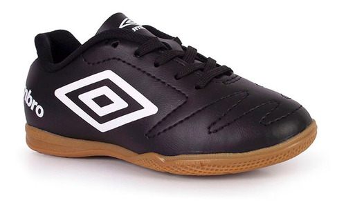 Botines Pista  Umbro Class 2.0 Jr Negro Niño