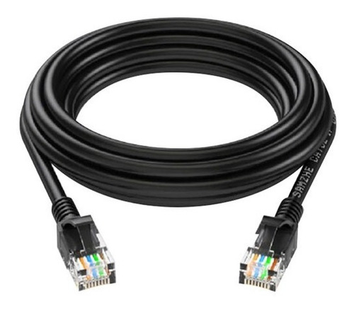 Cable De Red Cat6 Rj45 15 Metros Inyectado User Cord