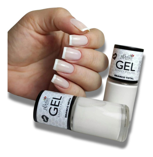 Kit Francesinha Esmaltes Efeito Gel Bella Brazil 9ml