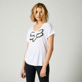 Polera Lifestyle Mujer Boundary Blanco Fox