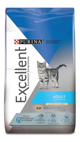 Alimento Gato Excellent Adult Cat 3 Kg