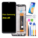 Pantalla Para Samsung A23 4g A235m A235f Original Con Marco