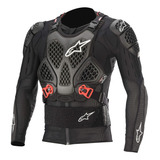 Chaqueta Protectora Alpinestars , Talla Única , Negra Y Roja