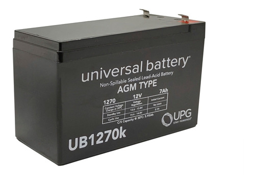 Bateria 12v 7am Ub1270
