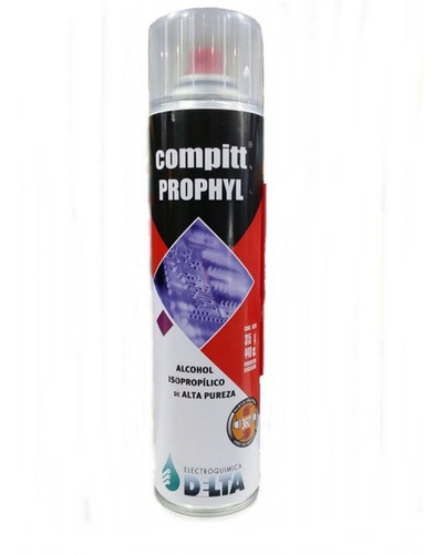 Compitt Prophyl Alcohol Isopropílico De Alta Pureza 440 Cc