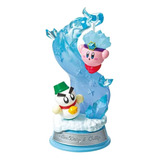 Kirby Re-ment Swing Kirby In Dream Land (ice Kirby & Chilly)