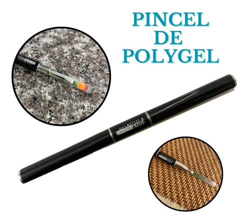 Pincel Para Polygel Con Espatula - Oferta!